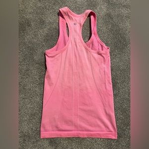 Pink lululemon tank top!